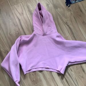 Vitality Balance Lavender Cropped Hoodie